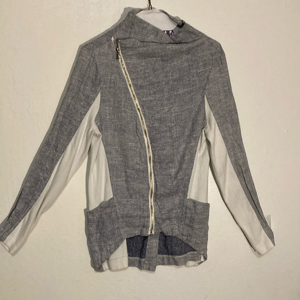 Linen fitted tunic made in Italy ONZ size M